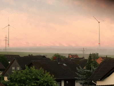 blick aus kuechenfenster